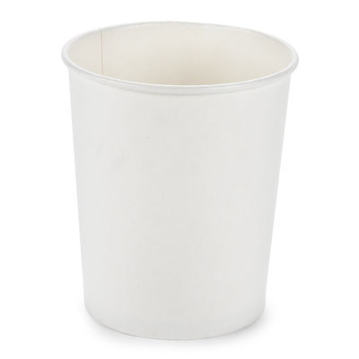 Tasses de café de papier jetables isolées chaudes de PE simple de diverses caractéristiques