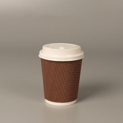 Tasses de café de papier jetables dégradables de taille différente pour le boire chaud