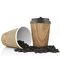L'impression offset 26oz a adapté les tasses aux besoins du client de café de papier jetables ondulent le mur