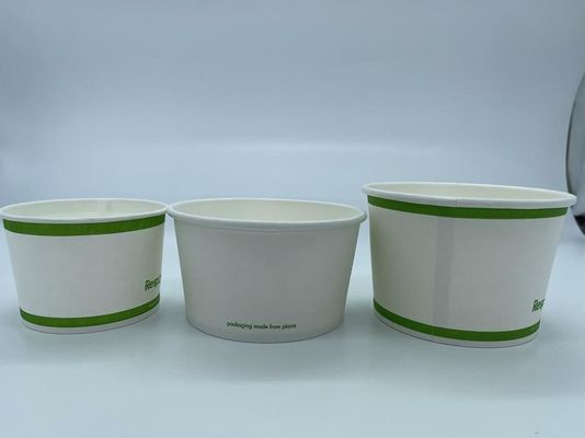Le bol de soupe jetable à emballage alimentaire biodégradable fait sur commande a adapté aux besoins du client imprimé
