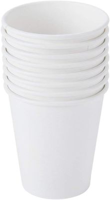 tasses 8oz de papier jetables chaudes/boisson froide buvant pour l'événement de voyage de BARBECUE de pique-nique de partie