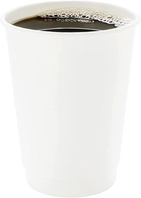 La tasse de papier jetable de boissons chaudes à mur unique a imprimé 12oz biodégradable