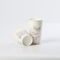 La copie excentrée recyclable a adapté les tasses aux besoins du client de papier jetables de café de thé à mur unique de lait