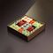 Le sushi japonais de déjeuner de boîte jetable à emporter à sushi enferme dans une boîte l'emballage de papier